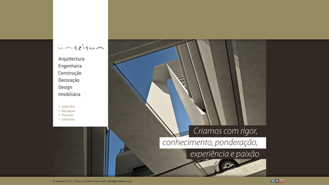 Criação de site UmSeisUm