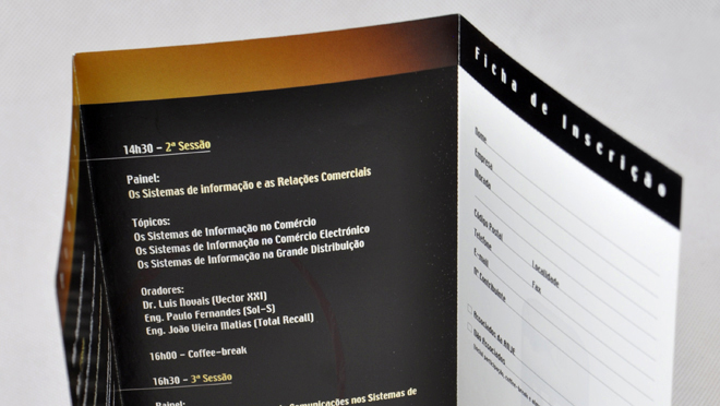 Design of brochures ANJE