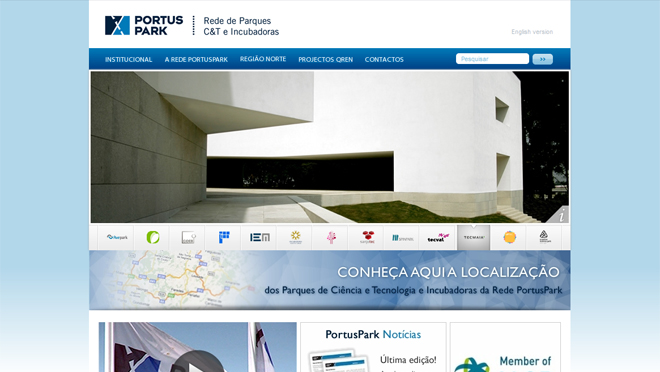 Création de Site PortusPark