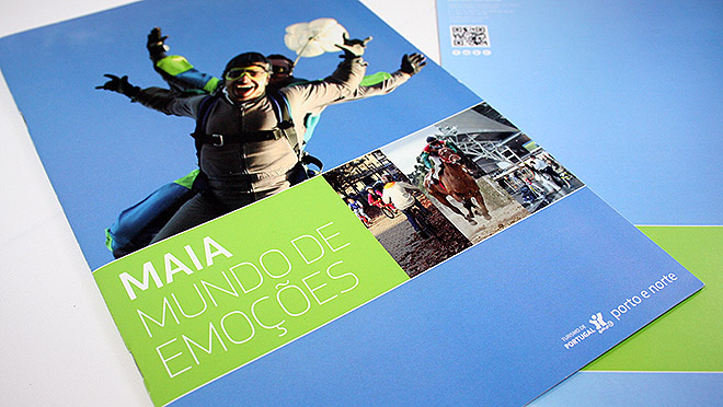 Design editorial Turismo da Maia