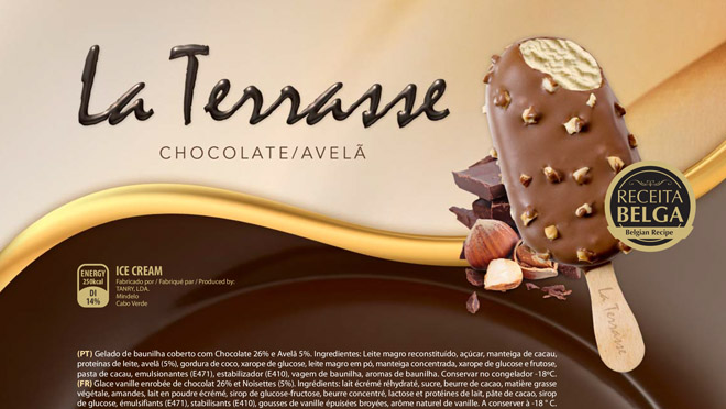 Diseño gráfico helados La Terrasse