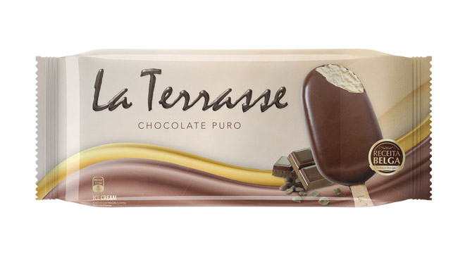 Diseño gráfico helados La Terrasse