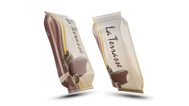 Diseño gráfico helados La Terrasse