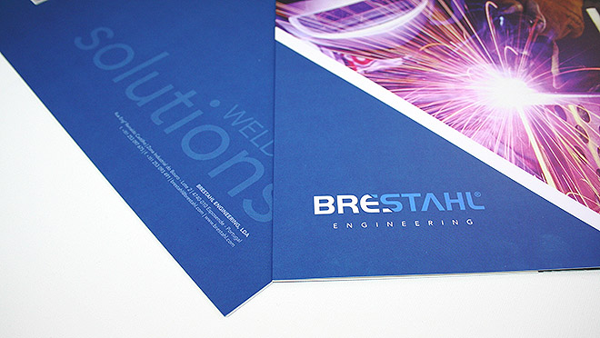 Design de brochura Bresthal