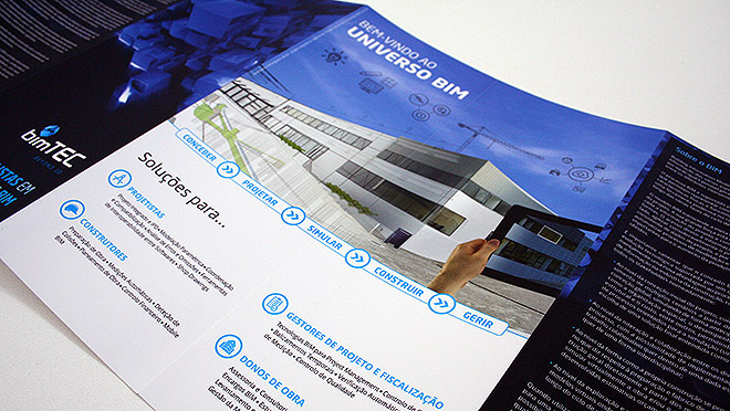 Diseño de folletos BimTec