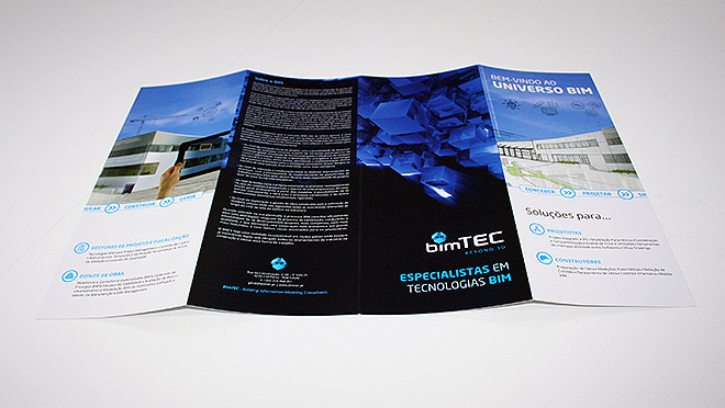 Diseño de folletos BimTec