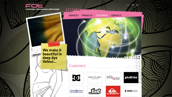 Creation of site FOT