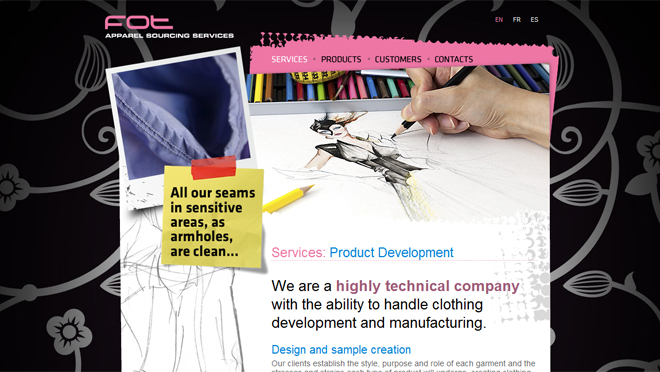 Creation of site FOT