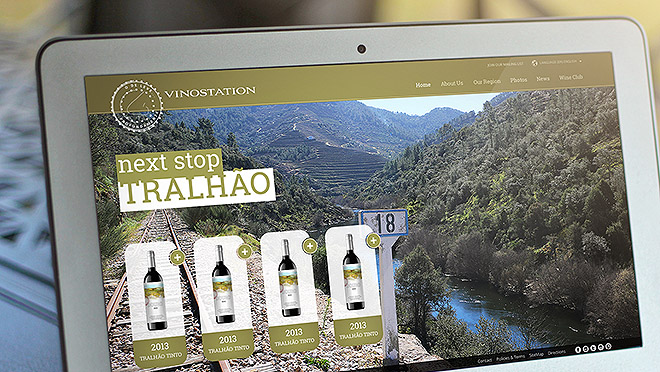 Web design, web site creation Vinostation