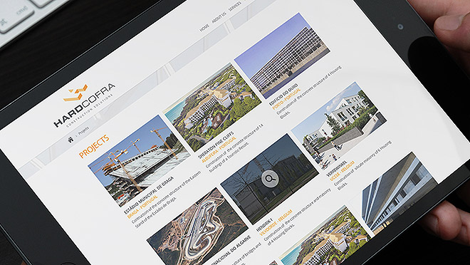 Web design, website creation Hardcofra