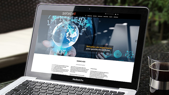 Creación de sitio web Setesys