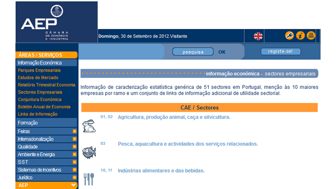 Création de site AEPortugal
