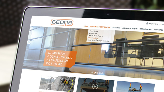 Création de Site Geoma