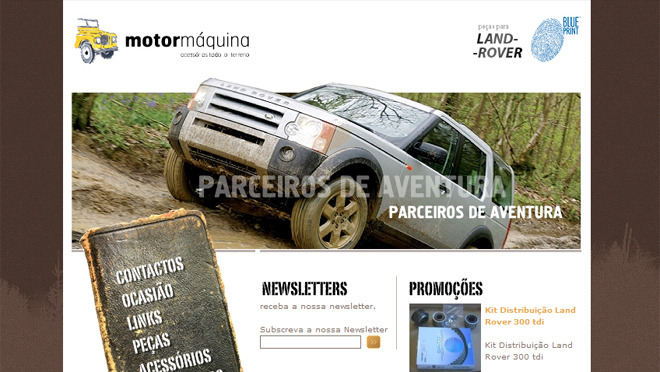 Site creation Motormáquina