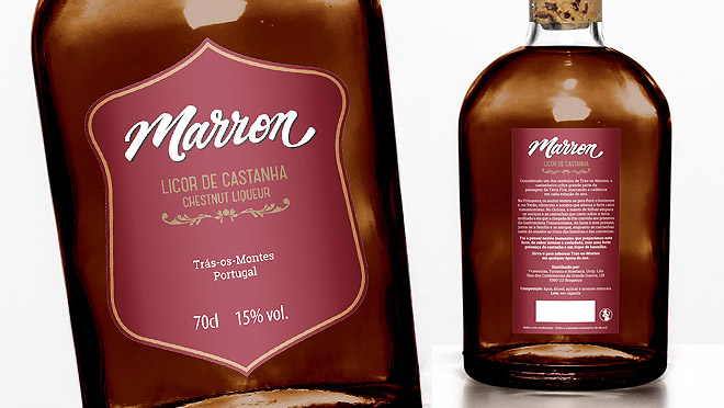 Design de Rótulos Marron