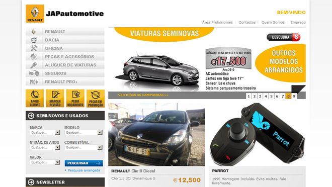 Création de site Renault, Nissan