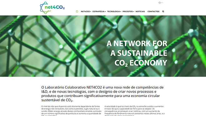 Criação de site Net4CO2