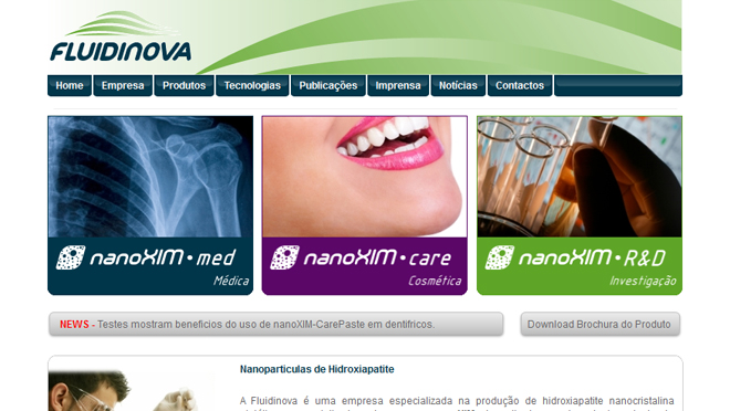 Création de Site Fluidinova