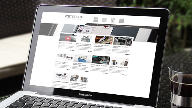 Web design, criação de site MBTechnik