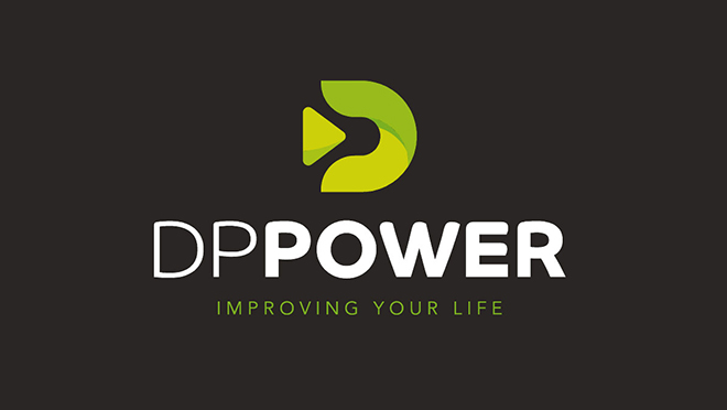 Criação de logótipo e branding DP Power