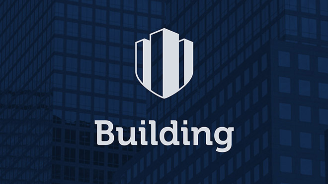 Criação de branding Building