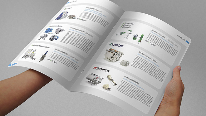 Design de catálogo Inoxpal