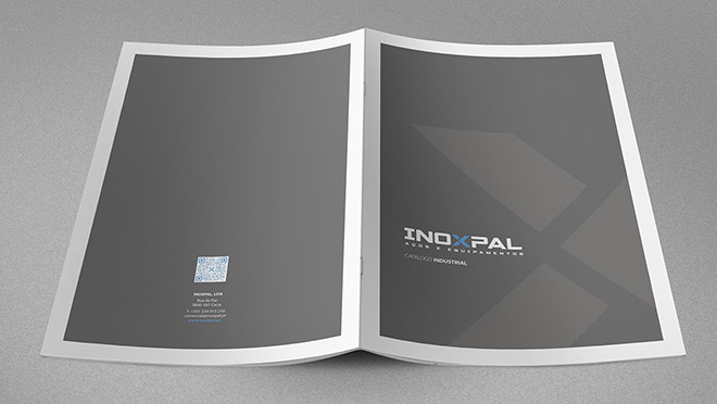 Design de catálogo Inoxpal