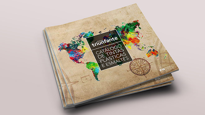 Design de catálogo tintas FACOTIL