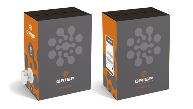 Criação de embalagens Grisp