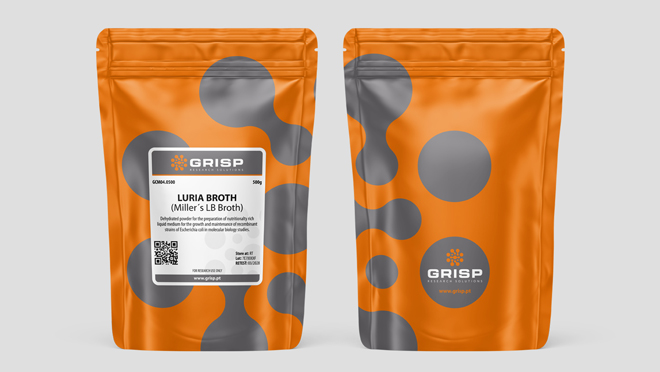 Criação de embalagens Grisp