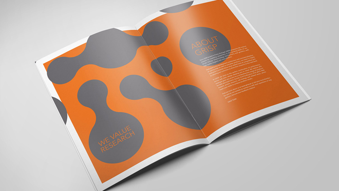 Design de catálogos Grisp