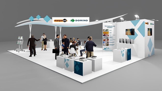 Decoração stands MarqueTdi