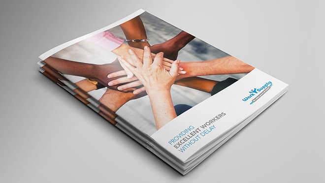 Design de catálogos Worksupply