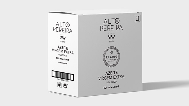 Design de rótulos de azeite