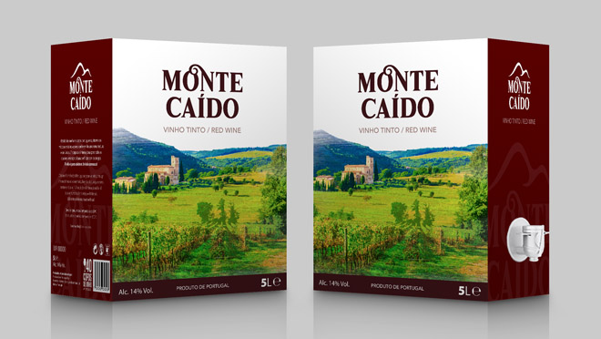 Design de embalagem Monte Caido
