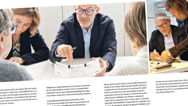 Design de brochura HAGMANN