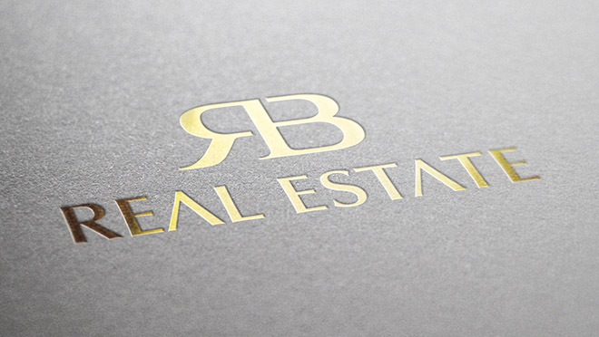 Criação de logótipo RB Real Estate