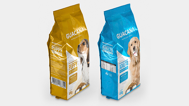 Criação de embalagem Guacana