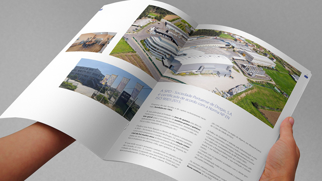 Design de catálogo SPD