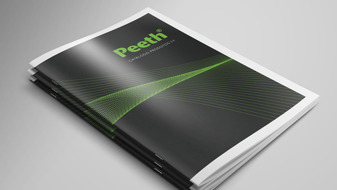Design de catálogo Peeth