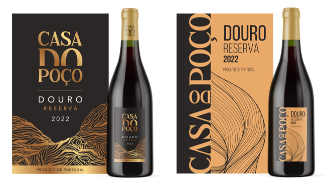 Design de Rótulos Casa do Poço