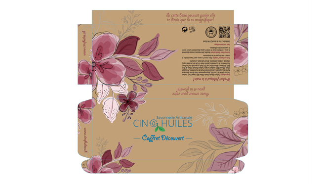 Design de embalagens Cinqhuiles