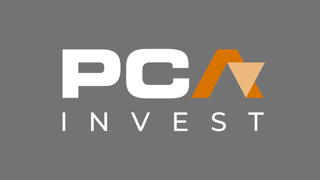 Desenvolvimento do logótipo e branding PCA Invest