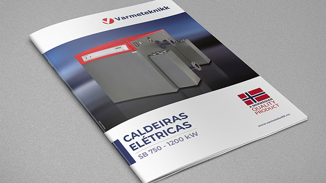 Design catálogos e folhetos para Loja Indústria