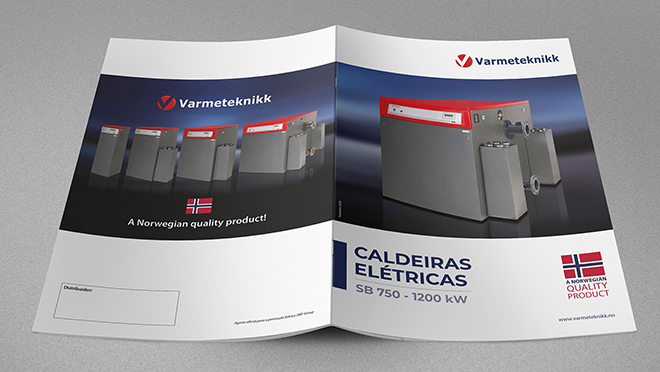 Design catálogos e folhetos para Loja Indústria