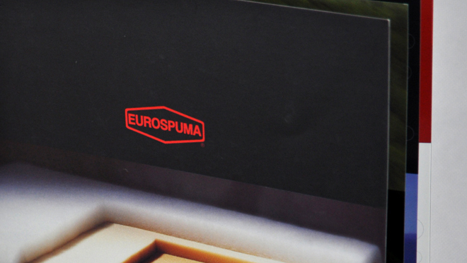 Design de brochura Eurospuma