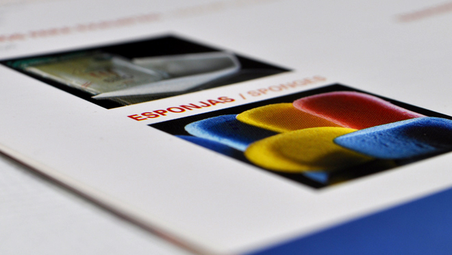 Design of brochure Eurospuma