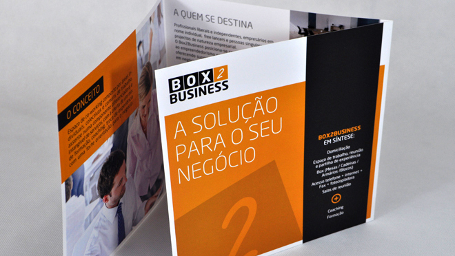 Design de brochuras Buzz Portugal