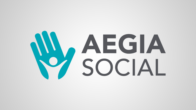 Criação de logótipo e branding AEGIA