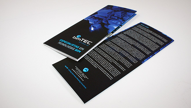 Diseño de folletos BimTec